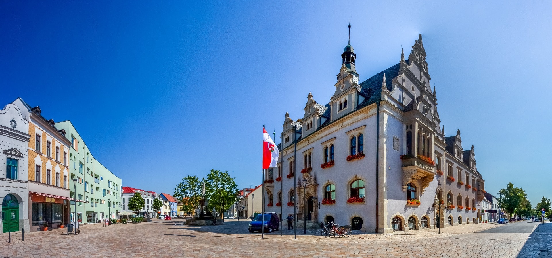 Rathaus, Schönebeck, Deutschland